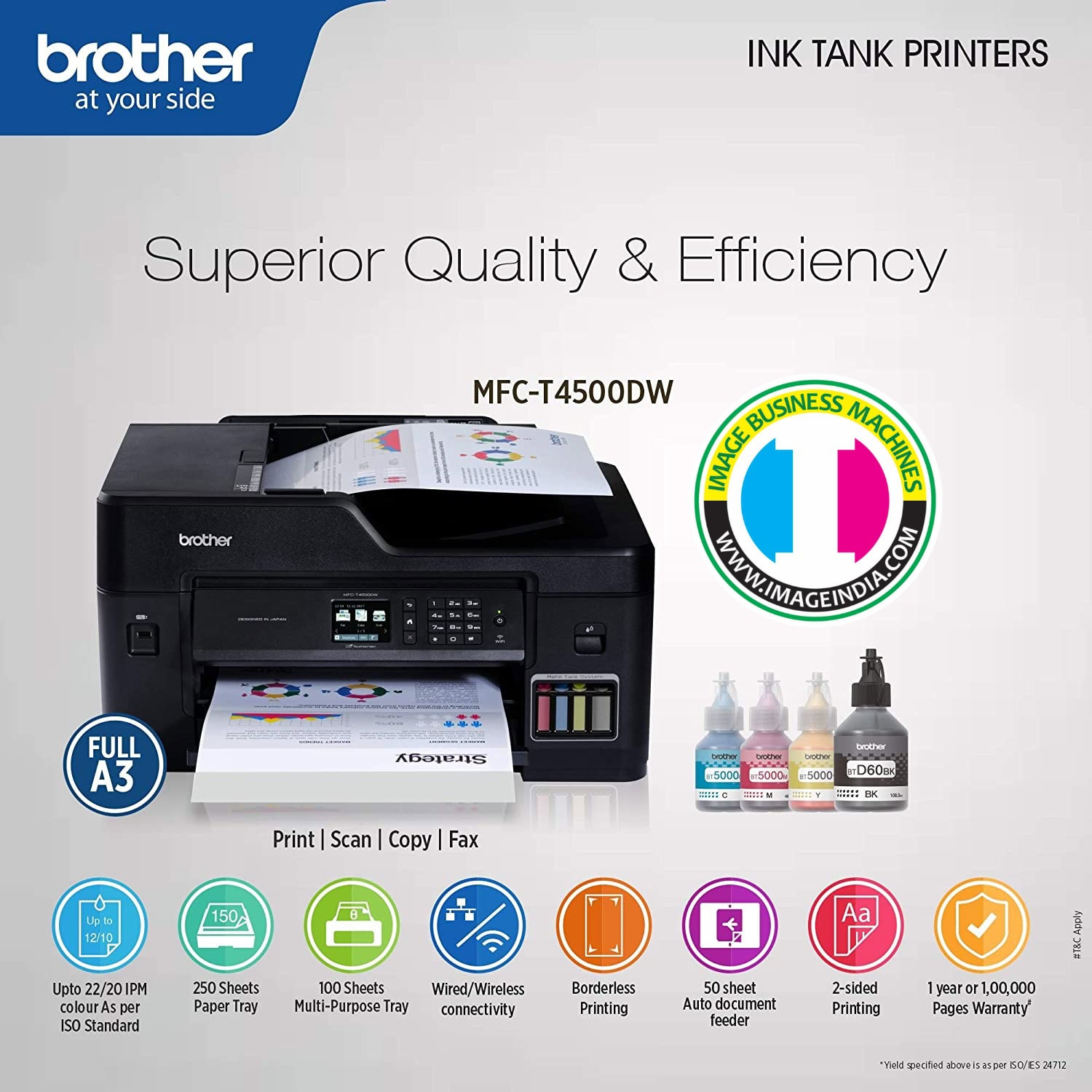 Brother T4500dw-TonerGiant