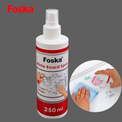 white Board cleaning spray