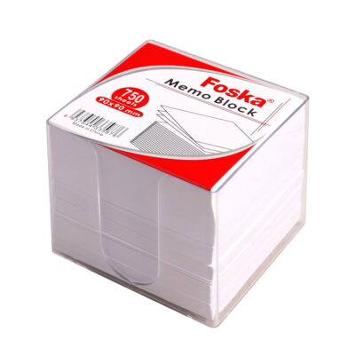 white paper Memo Block